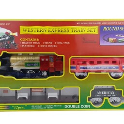 قطاربازی مدل کلاسیک ایستگاه دار. Western Express