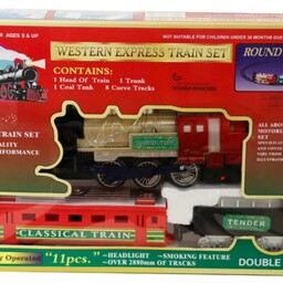 قطار اسباب بازی مدل کلاسیک Western