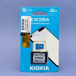 مموری میکرو SD کیوکسیا U1 سرعت 100 مگابایت 32 گیگ KIOXIA micro SD CARD 32GB U1