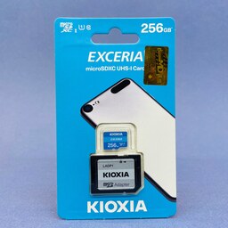 مموری میکرو SD کیوکسیا U1 سرعت 100 مگابایت 256 گیگ KIOXIA micro SD CARD 256GB U1