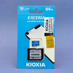 مموری میکرو SD کیوکسیا U1 سرعت 100 مگابایت 64 گیگ KIOXIA micro SD CARD 64GB U1