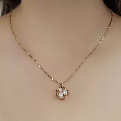 گردنبند ژوپینگ طرح مروارید Xuping Necklace کد GNB16200W