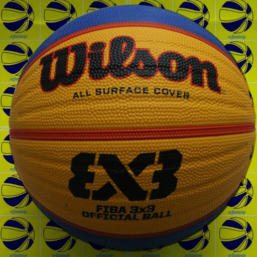 توپ بسکتبال طرح ویلسون  خیابانی  سایزه 6