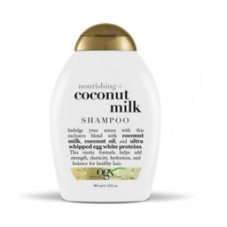 شامپو او جی ایکس بدون سولفات تغذیه کننده شیر نارگیل Ogx Coconut Milk Shampooحجم 385 میل

