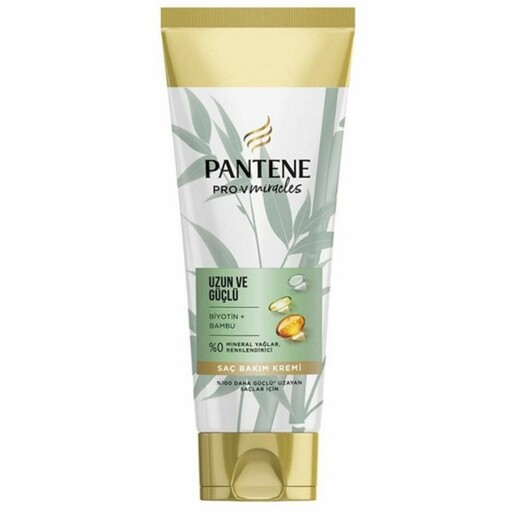 ماسک مو بامبو پنتن pantene حجم 275 میل حاوی بیوتین و بامبو

