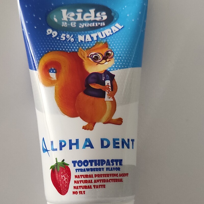 خمیر دندان کودک آلفا دنت ( 50ml)