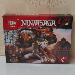 لگو خارجی 82 قطعه ninja saga  مارک lepin 