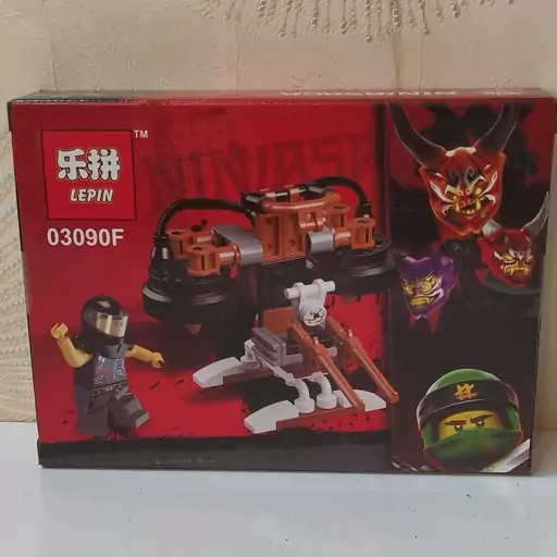 لگو خارجی 82 قطعه ninja saga  مارک lepin 