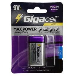 باطری کتابی گیگاسل 9 ولت مکس پاور Gigacell MAX POWER