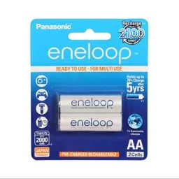 باتری قلمی قابل شارژ مدل eneloop BK-3MCCE2BT بسته دو عددی