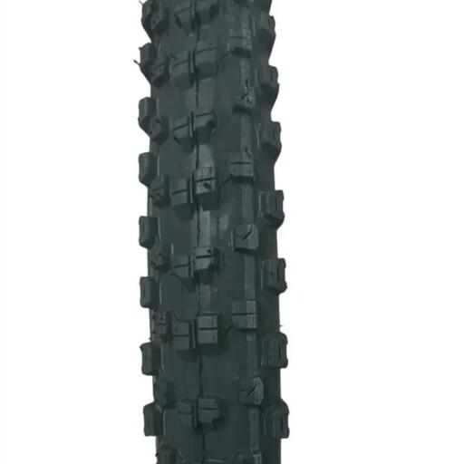 لاستیک دوچرخه سایز 26 ایران یاسا گل درشت  مناسب جاده های آسفالت و خاکی سایز 26.235