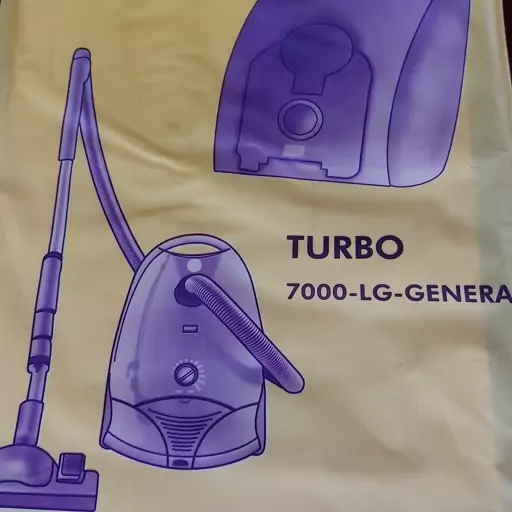 پاکت یکبارمصرف جاروبرقی الجی مدل GENERAL Turbo 7000