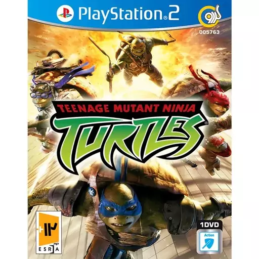 بازی پلی استیشن 2 TEENAGE MUTANT NINJA TURTLES PS2