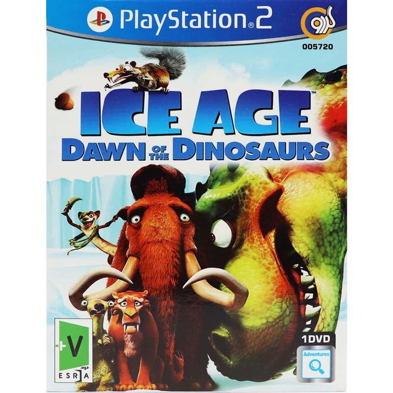بازی پلی استیشن 2 Ice Age Dawn of the Dinosaurs PS2