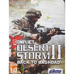 بازی پلی استیشن 2 conflict desert storm back to baghdad PS2