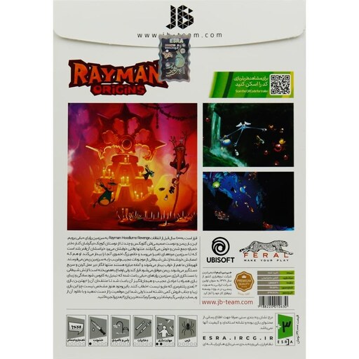 بازی ایکس باکس Rayman Origins XBOX 360