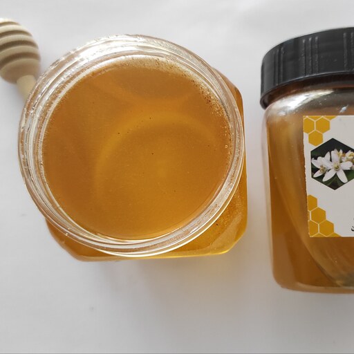 عسل بهارنارنج جنوب خام (500گرم) روشن