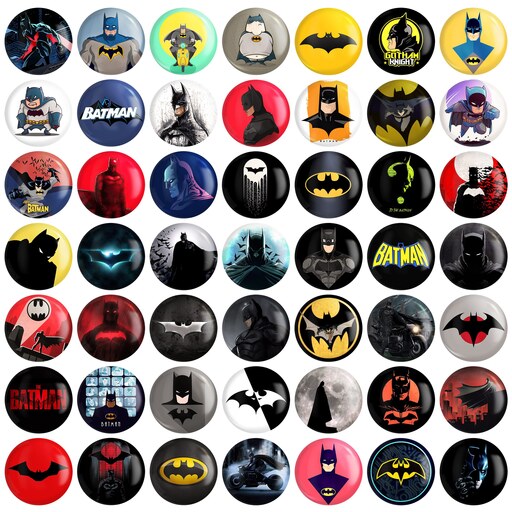 پیکسل خندالو طرح  بت من Batman کد 98 مجموعه 50 عددی