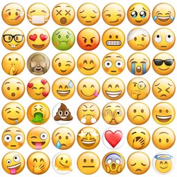 پیکسل خندالو طرح ایموجی Emoji  کد 53 مجموعه 50 عددی