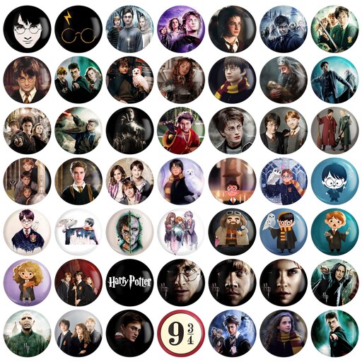 پیکسل خندالو طرح هری پاتر Harry Potter  کد 12 مجموعه 50 عددی