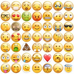 مگنت خندالو طرح ایموجی Emoji کد 53 مجموعه 50 عددی