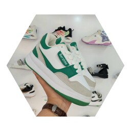 کفش بچگانه مدل برشکا رنگ سفید سبز 