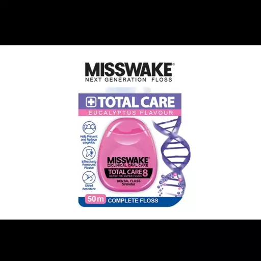 نخ دندان میسویک مدل TOTAL CARE 8 (حتما موجودی بگیرید)