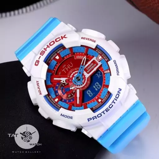 ساعت مچی جی شاک پلیس G-Shock Ga110 با یک سال گارانتی جعبه جی شاک کیفیت مسترکوالیتی با 50 رنگبندی 