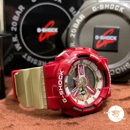 ساعت مچی جی شاکGA110 کیفیت مسترکوالیتی با جعبه و گارانتی یک ساله G-Shock در 50 رنگبندی