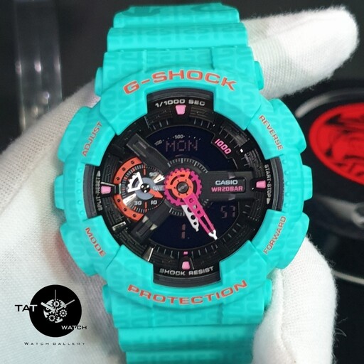 ساعت مچی جی شاک G-Shock Ga110 با یک سال گارانتی،جعبه جیشاک،کیفیت مسترکوالیتی در50 رنگبندی