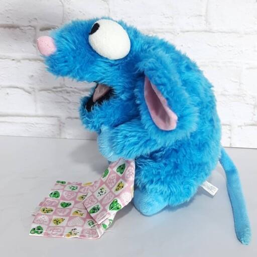 عروسک موش آبی از برنامه تلویزیونی خانه آبی بسیار با کیفیت و 27 سانتی 