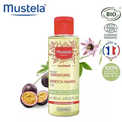 روغن ضد ترک شکم بارداری موستلا Mustela حجم 105 میل