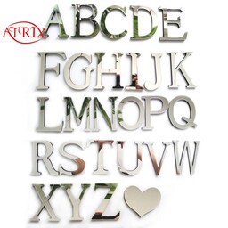 حروف انگلیسی از Aتا Z (سفارشی  تعداد و نوع حروف )  کد MD134
