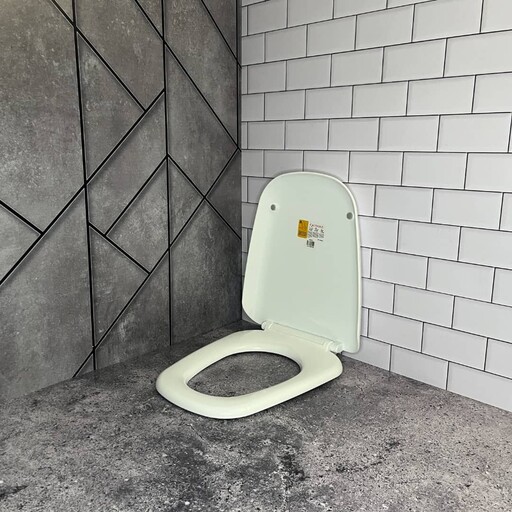 درب دوبل توالت فرنگی آزالیا (آرام بند و آسان نصب) 