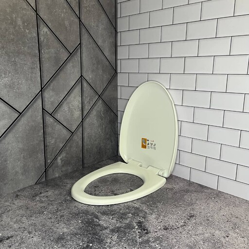 درب دوبل توالت فرنگی آماندا (آرام بند و آسان نصب )