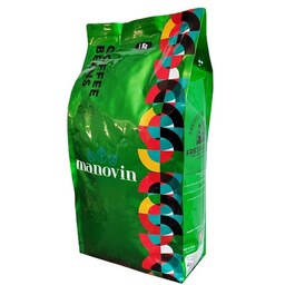 دانه قهوه  اسپرسو سوپر کرما  10 عدد یک کیلویی برند مانوین فروش عمده