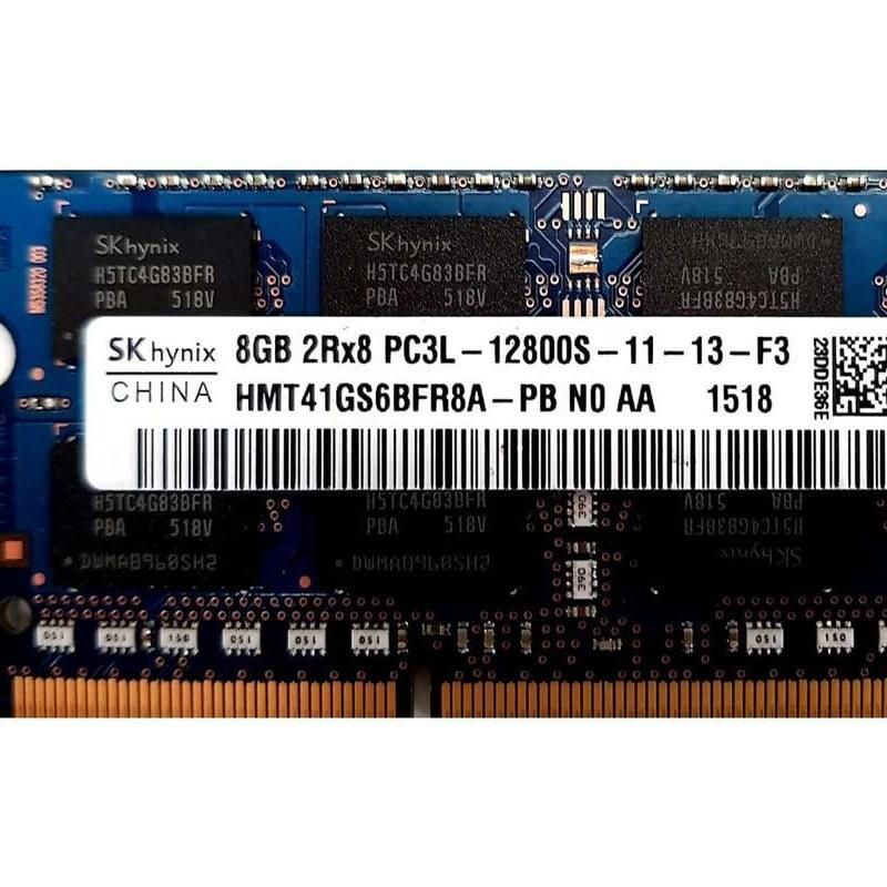 رم لپ تاپ DDR3L دو کاناله 1600 مگاهرتز CL11 اس کی هاینیکس مدل 12800S ظرفیت 8 گیگ