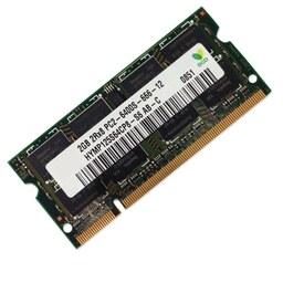 رم لپ تاپ 2 گیگ  DDR2-800-6400 MHZ 1.8V یکسال گارانتی