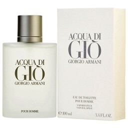 ادکلن جیورجیو آرمانی آکوا دی جیوGIORGIO ARMANI - Acqua di Gio for Men ادوپرفیوم ماندگاری و پخش بوی فوق العاده تضمینی
