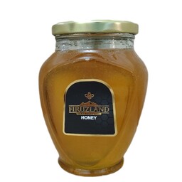 عسل طبیعی گون فیروزلند ساکارز زیر 3 در بسته بندی شیشه ای 900 گرم خالص