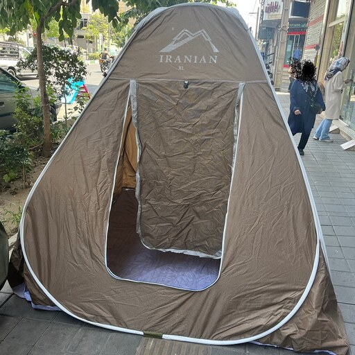 چادر مسافرتی و خیمه 8نفره فنری سایز استاندارد مناسب کمپ افرود جنگل کد16