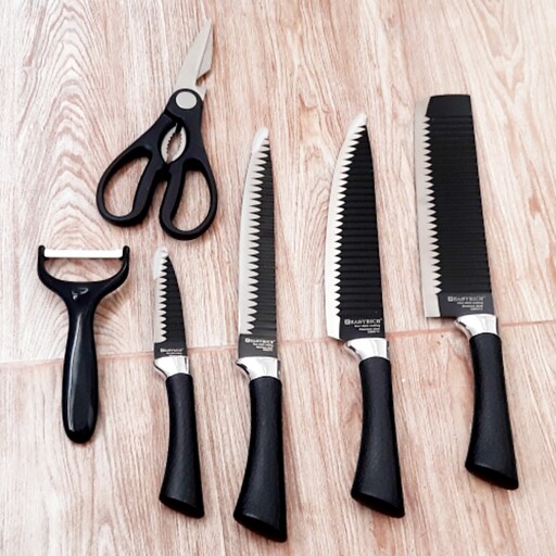 سرویس چاقو 6 پارچه آشپزخانه