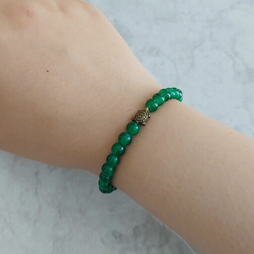 دستبند دخترانه، سبز، لاکپشت گوگولی