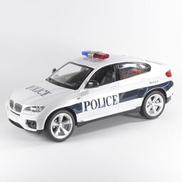 ماشین بازی کنترلی مدل BMW X6 Police کد 0057