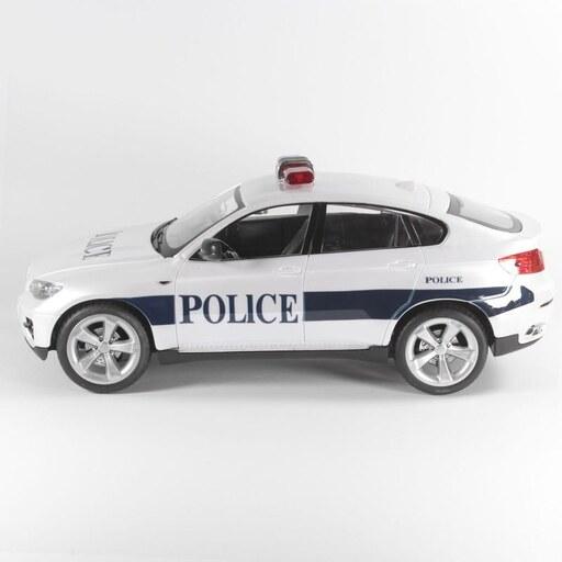 ماشین بازی کنترلی مدل BMW X6 Police کد 0057
