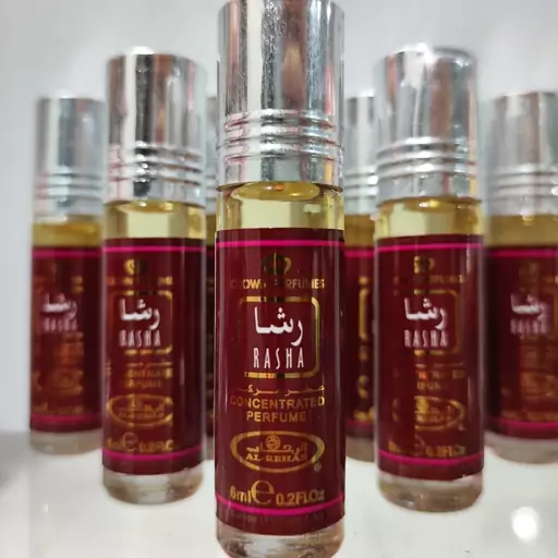 عطر عربی رشا Rasha ماندگاری بالا و بدون الکل،6میل،شرکت الرحاب