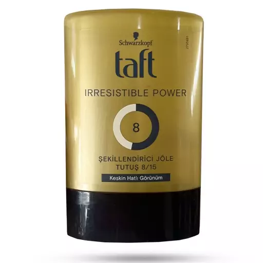 ژل حالت دهنده مو تافت Taft مدل IRRESISTIBLE POWER شماره 8 حجم 300 میل

