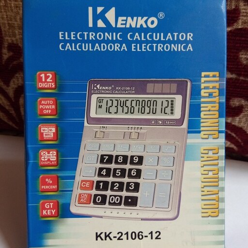 ماشین حساب اندازه متوسط kenko kk-2106-12