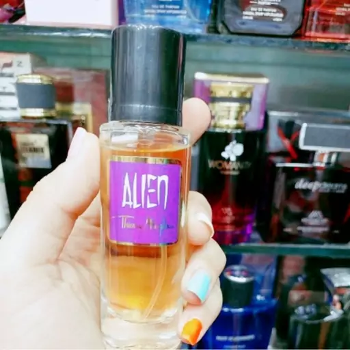 عطر ادکلن الین موگلر  زنانه(آلین موگلر) 30 میل   Mugler Alien عطر جیبی عطر کوچیک