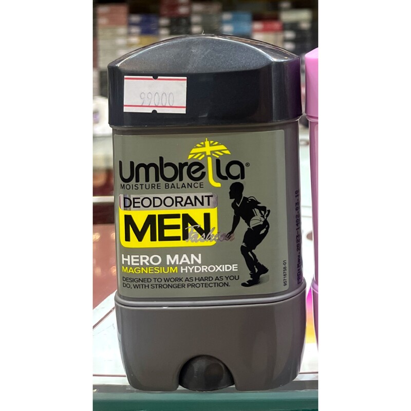مام رول ضد تعریق مردانه آمبرلا مدل HERO MAN حجم 75 میل

Umbrella Roll On Deodorant Hero Man For Men 75ml
